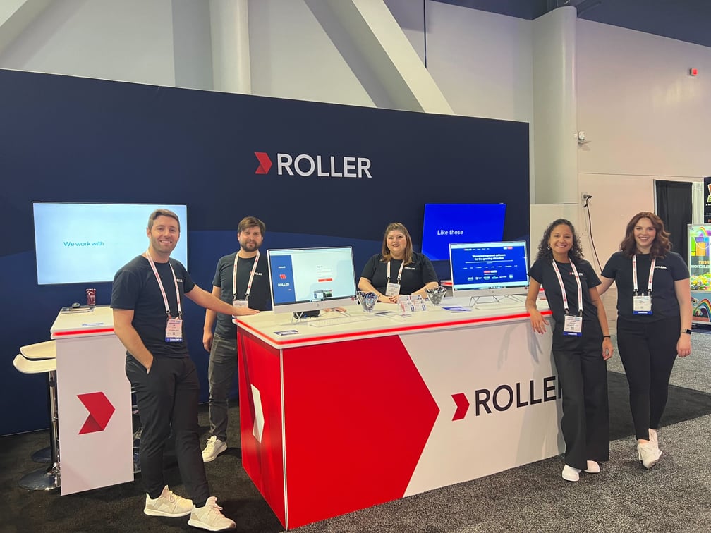 ROLLER team at Amusement Expo