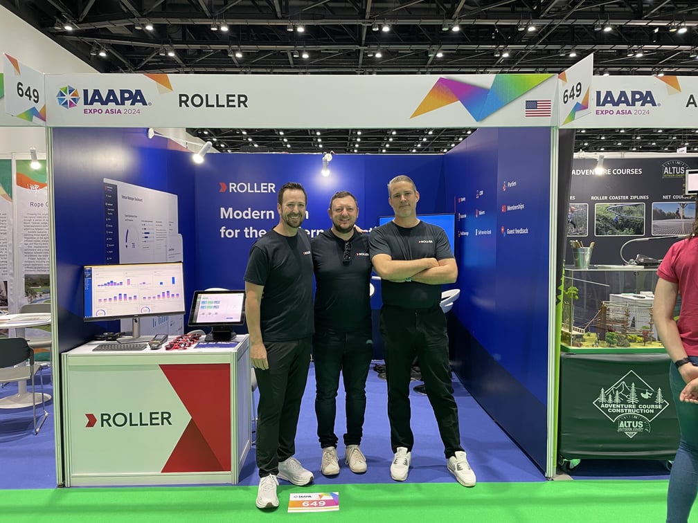 ROLLER team at IAAPA Expo Asia